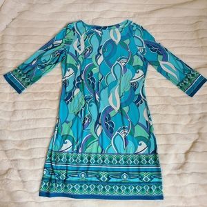 London Times Shift Dress